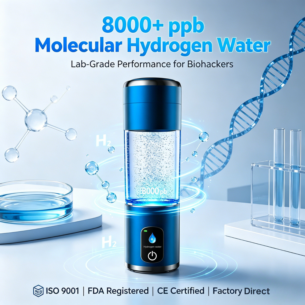 Hydrogen Generator Bottle – Next-Gen Series Ultra-High 8000 PPB