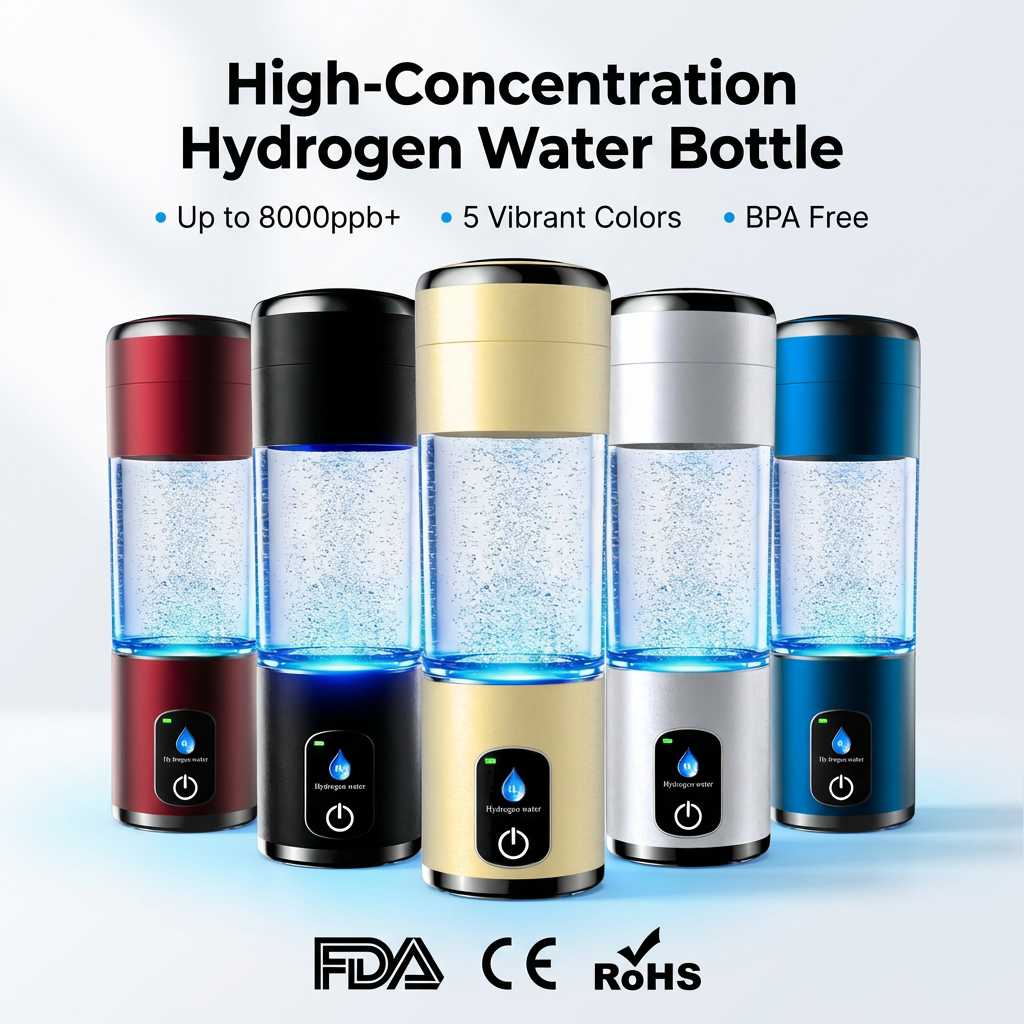 Hydrogen Generator Bottle – Next-Gen Series Ultra-High 8000 PPB