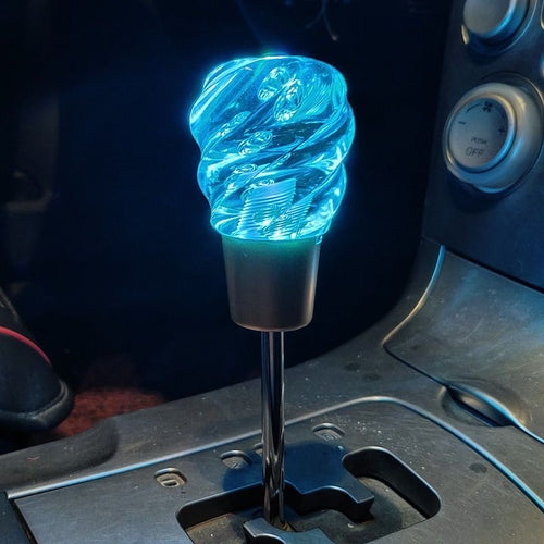 JDM Spiral Crystal LED Shift Knob
