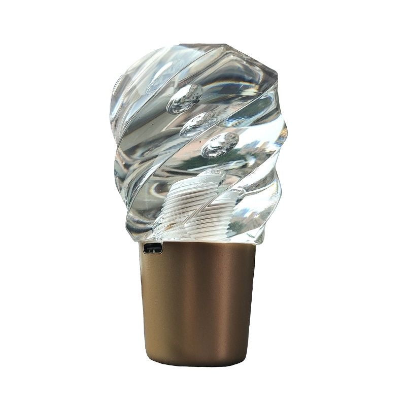JDM Spiral Crystal LED Shift Knob